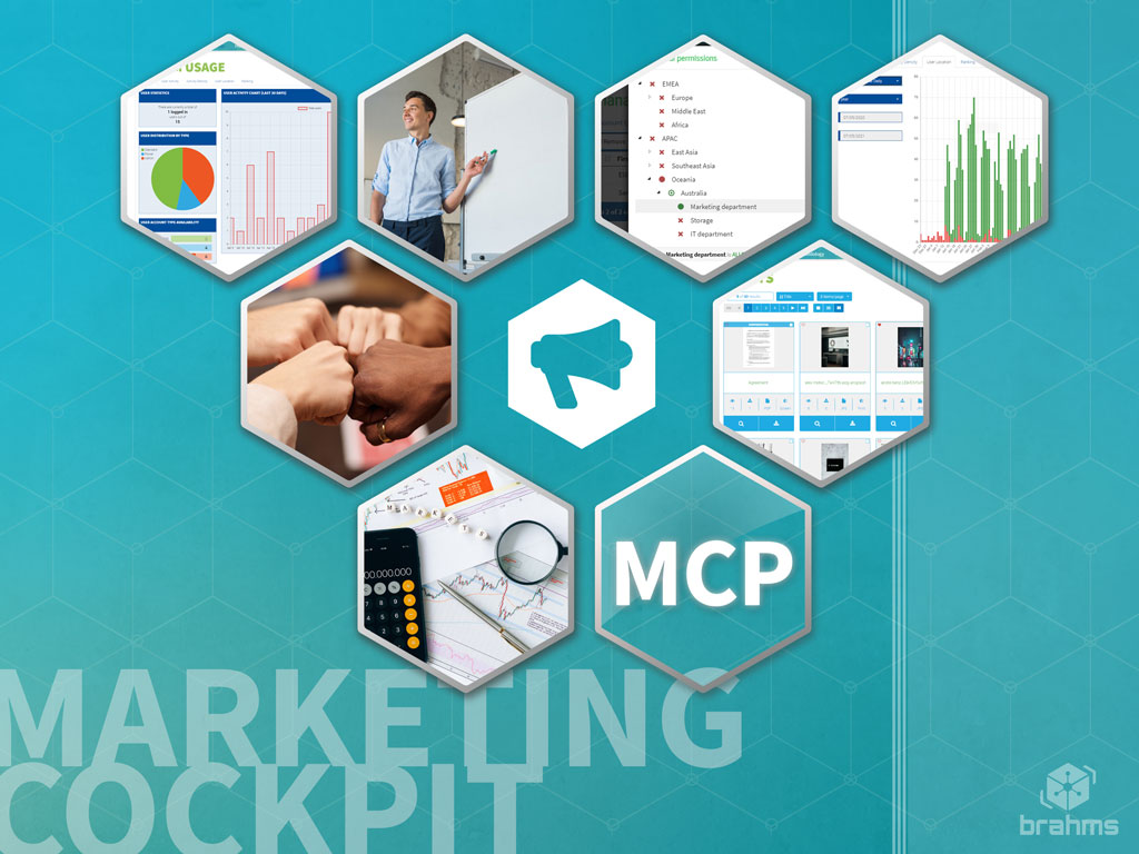 MCP allows the creation and tracking of marketing plans/budgets and it offers a sophisticated business-reporting function as well as a web-shop solution.​